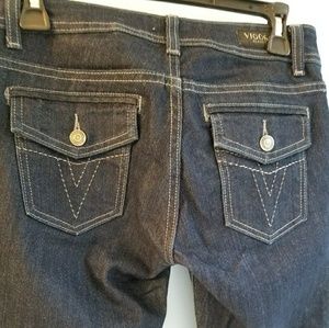 Skinny Jeans, worn once, dark wash!!!